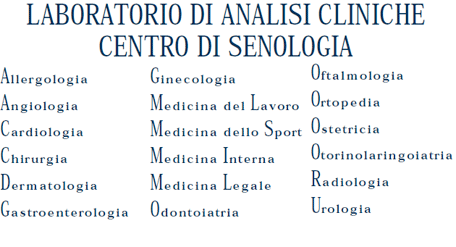 Servizi Semeiologico